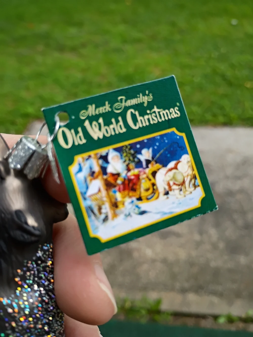 Howling Wolf Ornament Old World Christmas with Original Box and Packaging